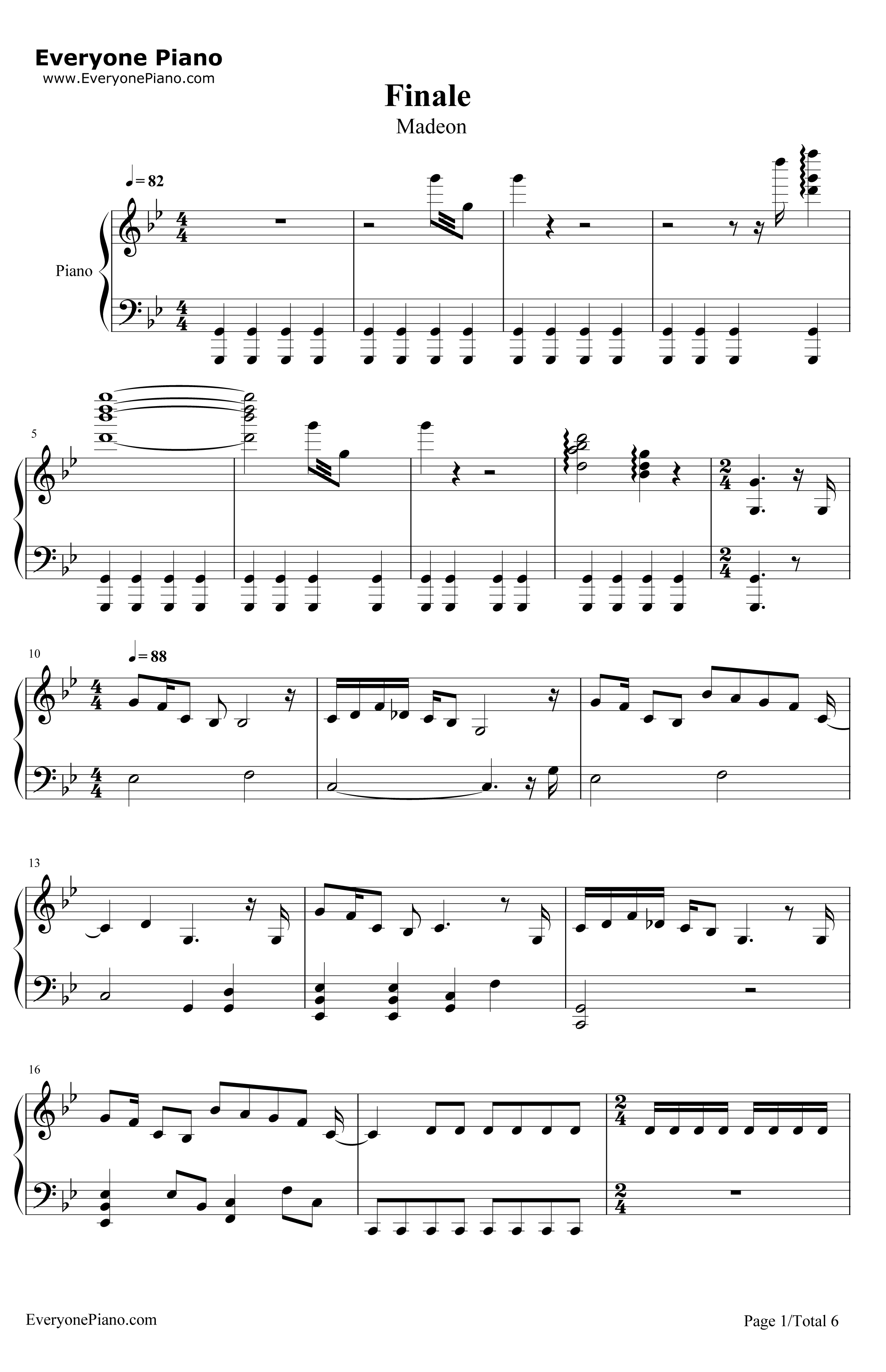 Finale钢琴谱-Madeon1