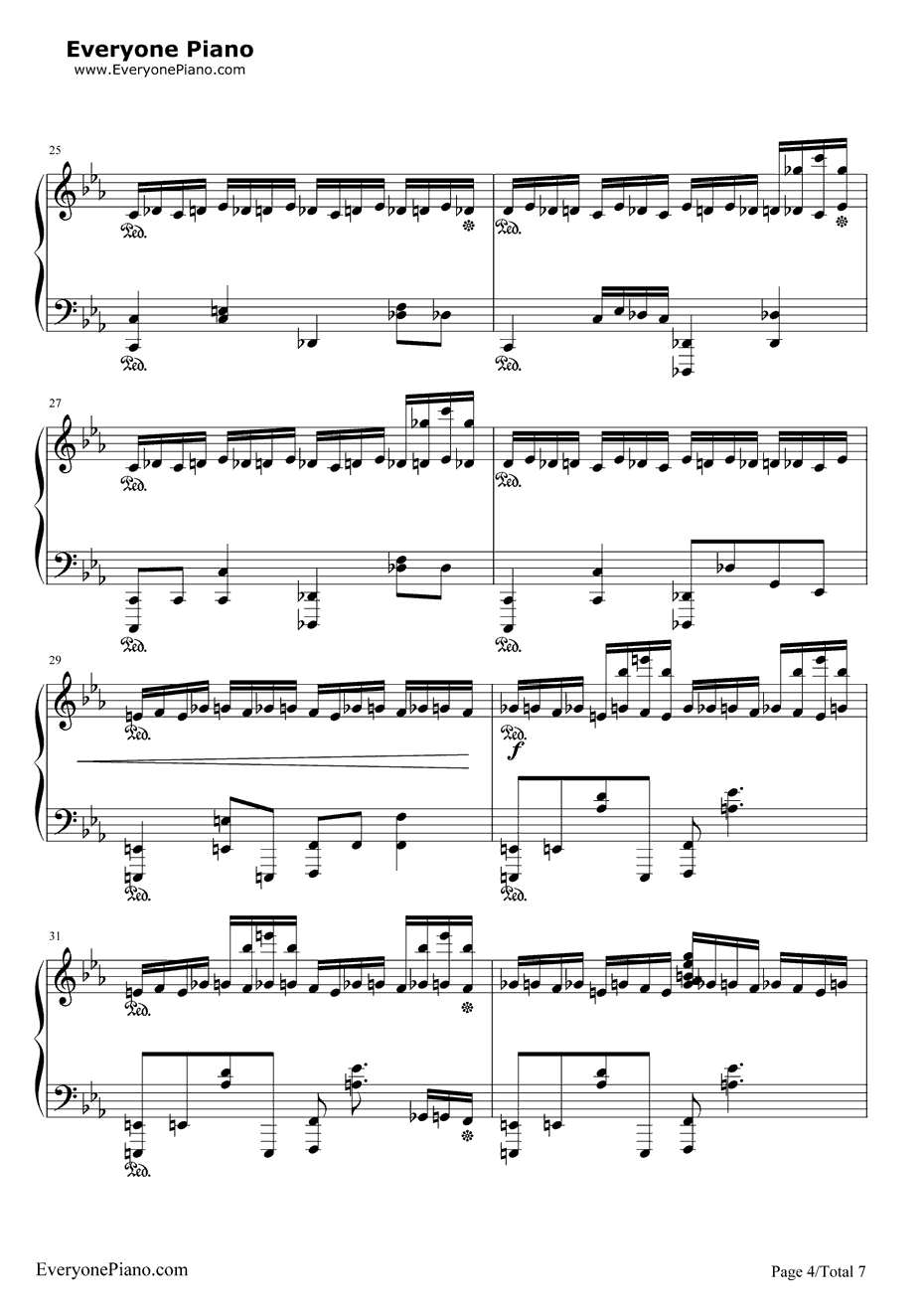Enduring Movement钢琴谱-Ennio Morricone-海上钢琴师OST4