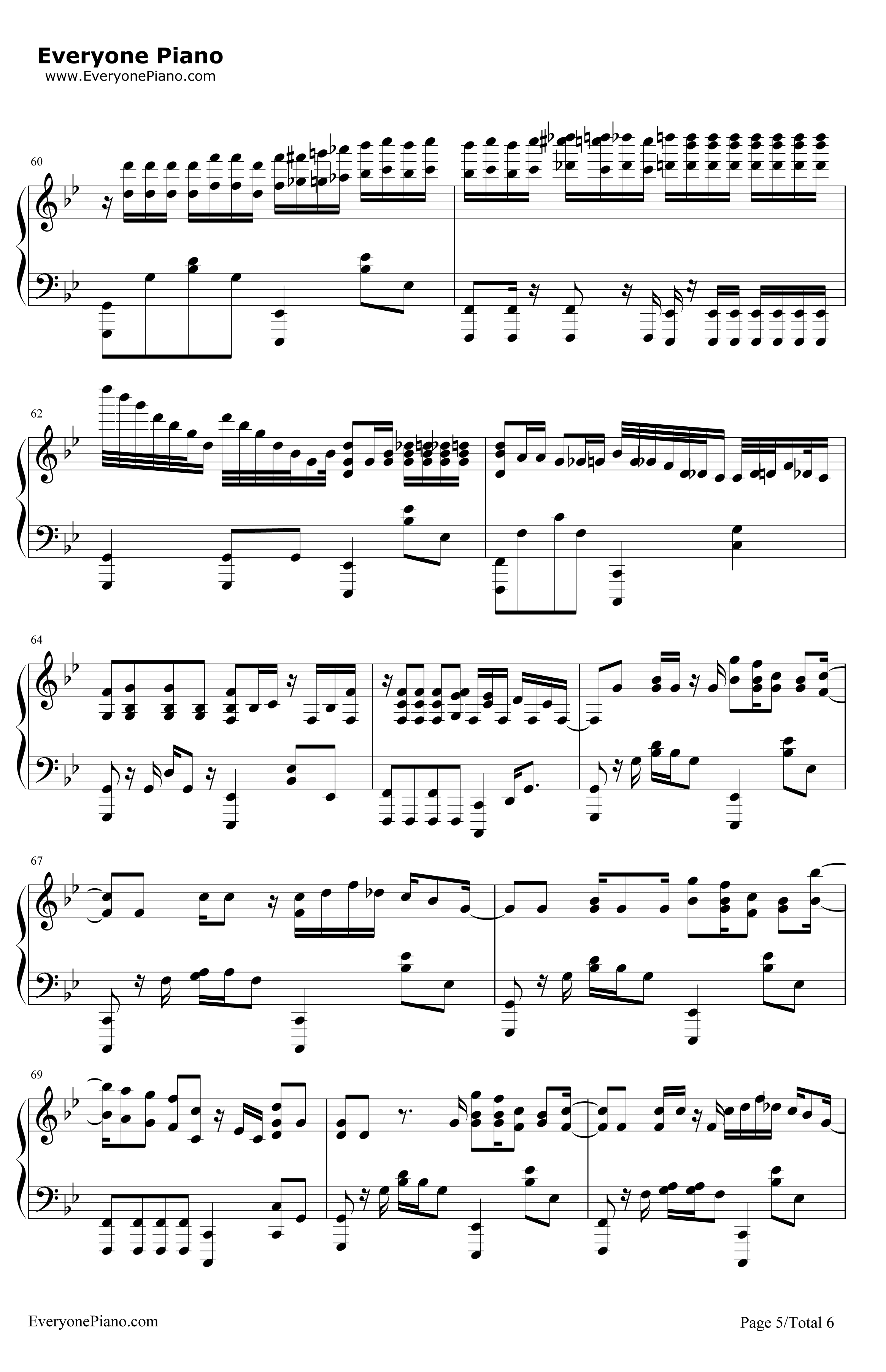 Finale钢琴谱-Madeon5