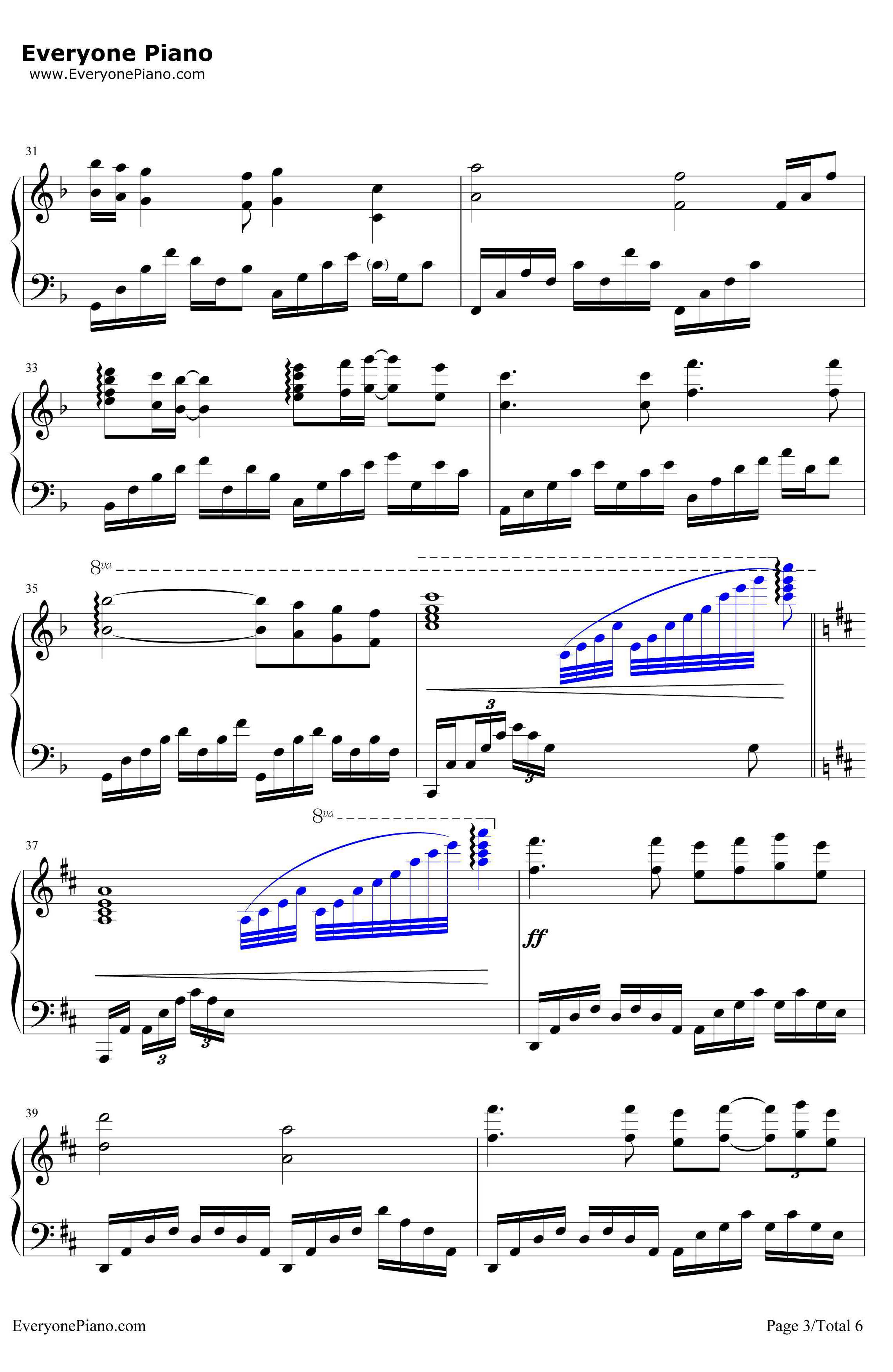 AndI...You钢琴谱-GiovanniMarradi(乔瓦尼)3