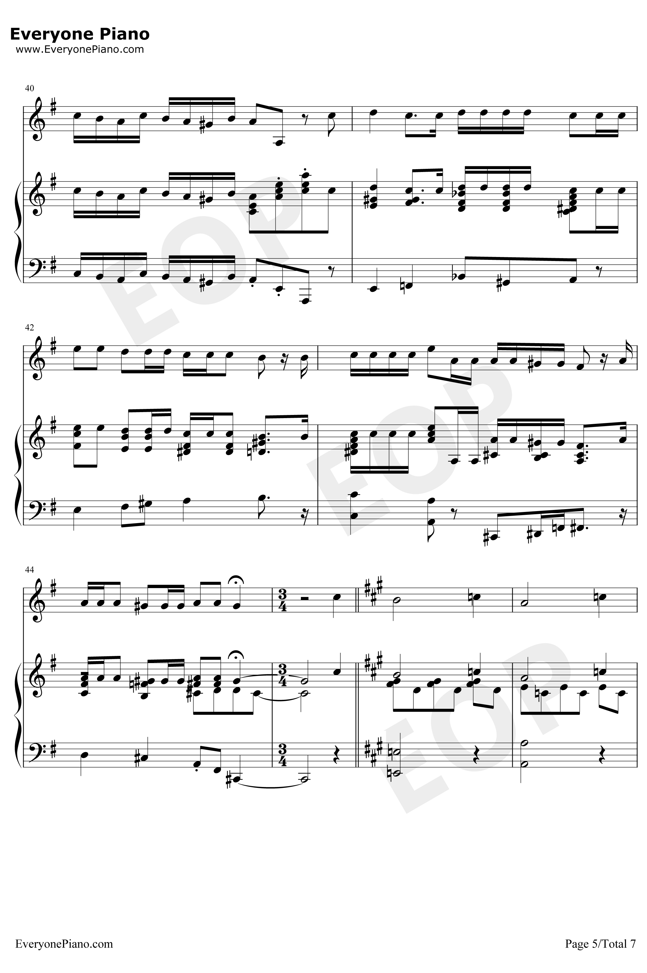 Jack's Lament钢琴谱-DannyElfman-圣诞夜惊魂OST5