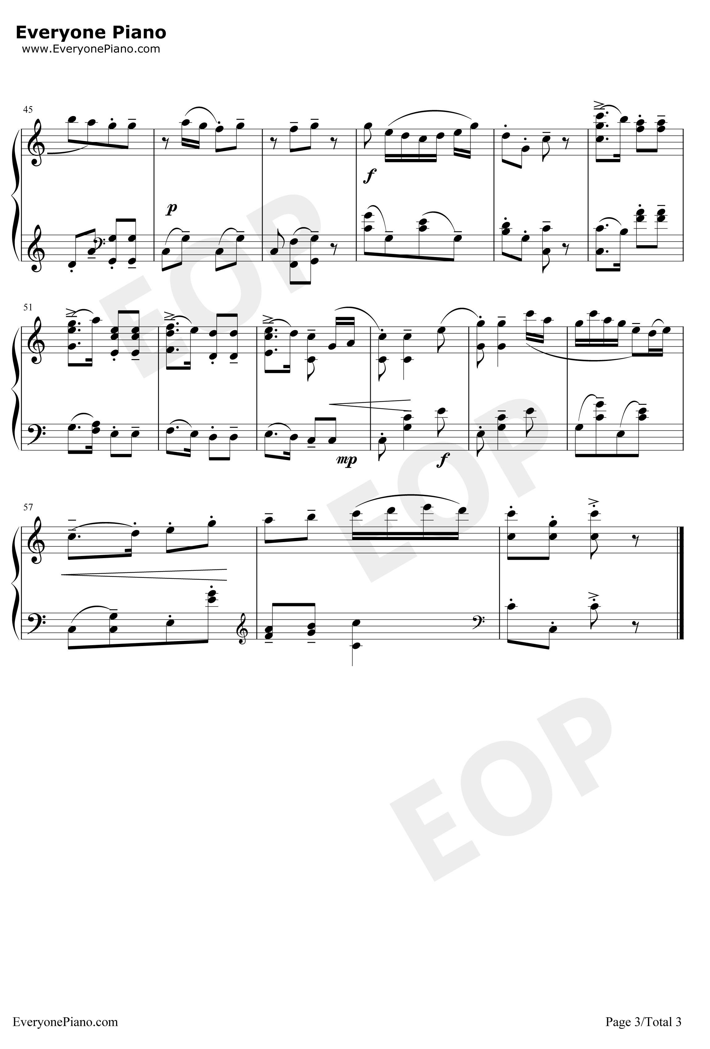 步步高钢琴谱-吕文成3