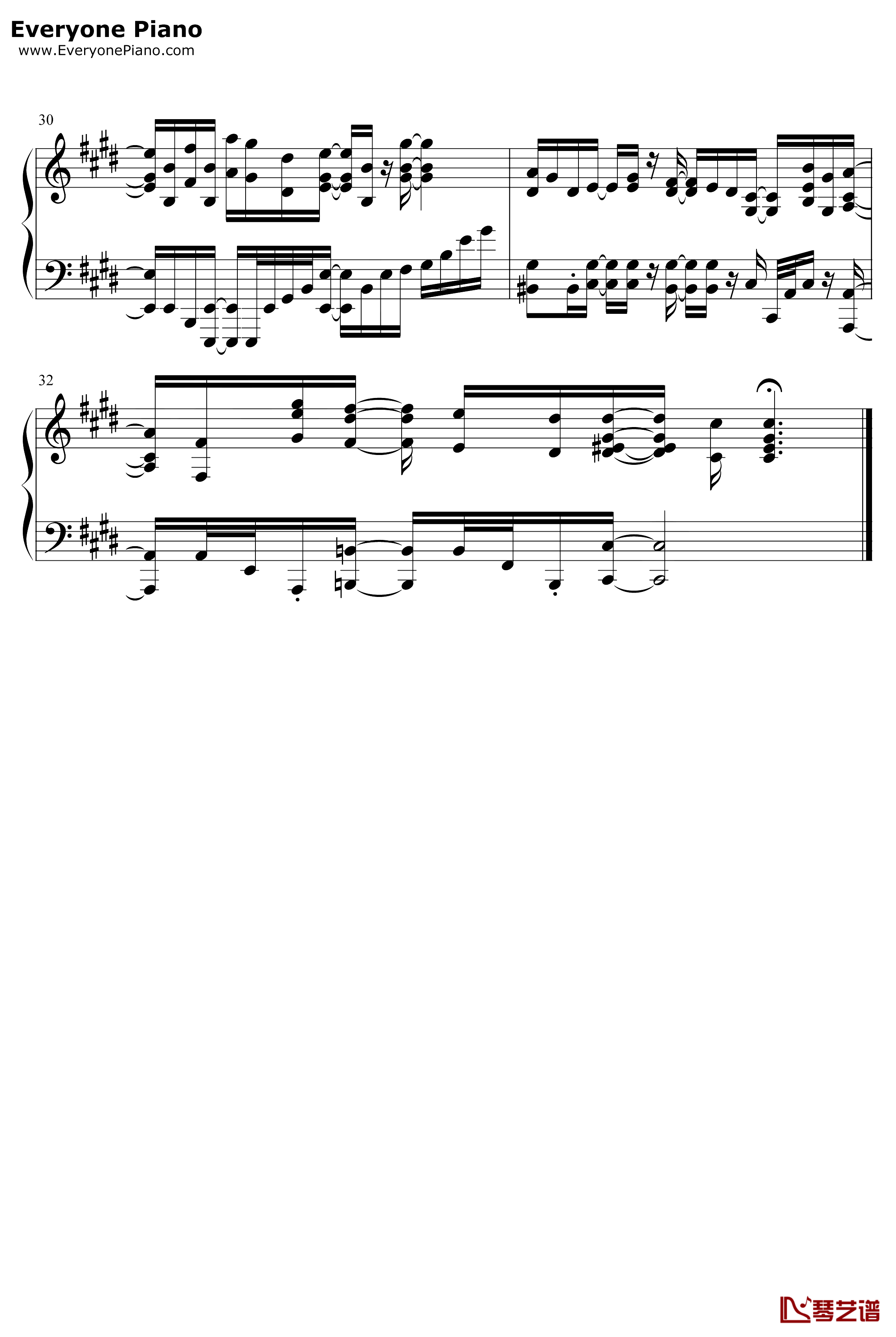キヅアト钢琴谱-センチミリメンタル-GIVENOP4