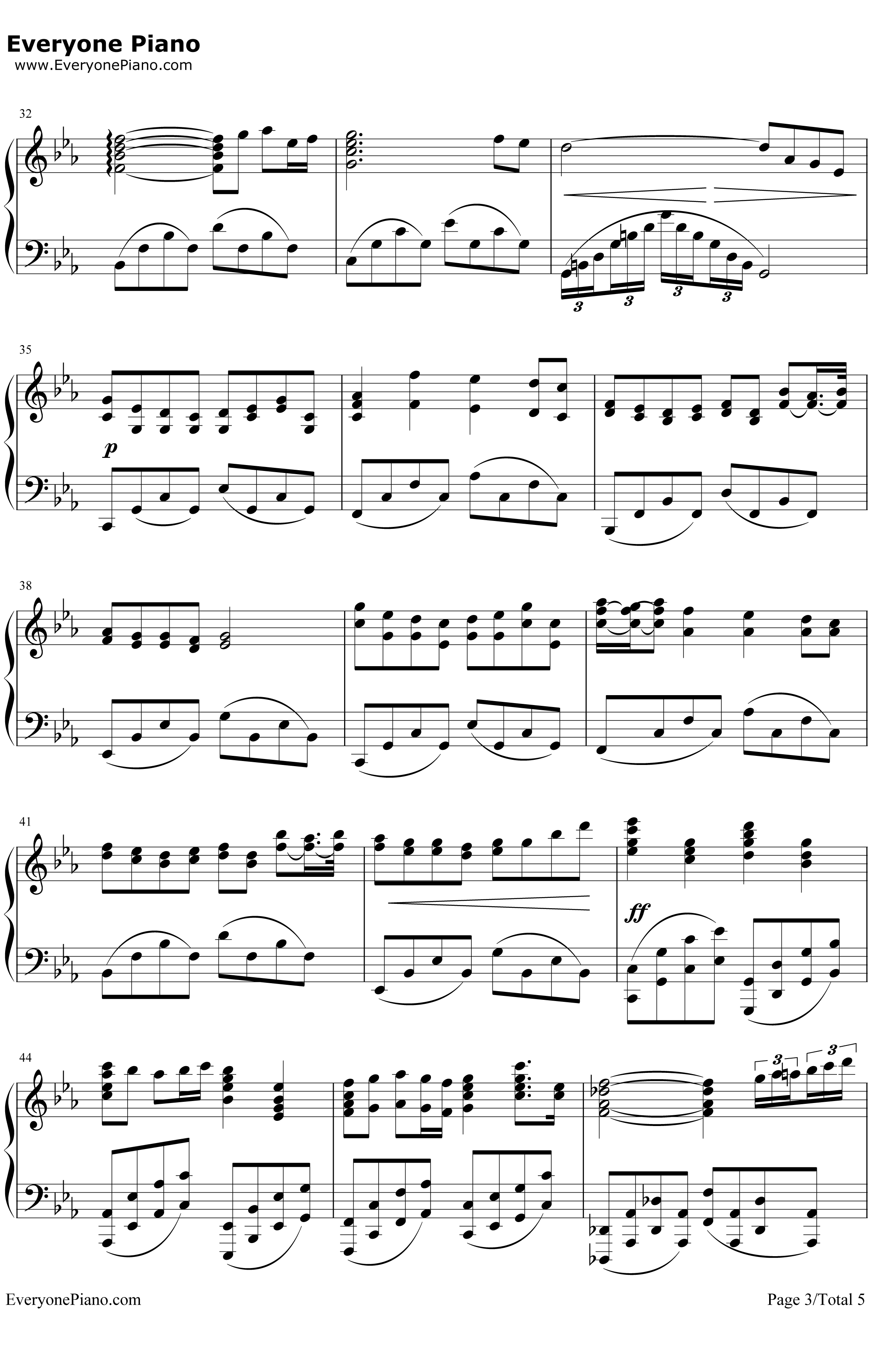 Adagio in CMinor钢琴谱 -雅尼3