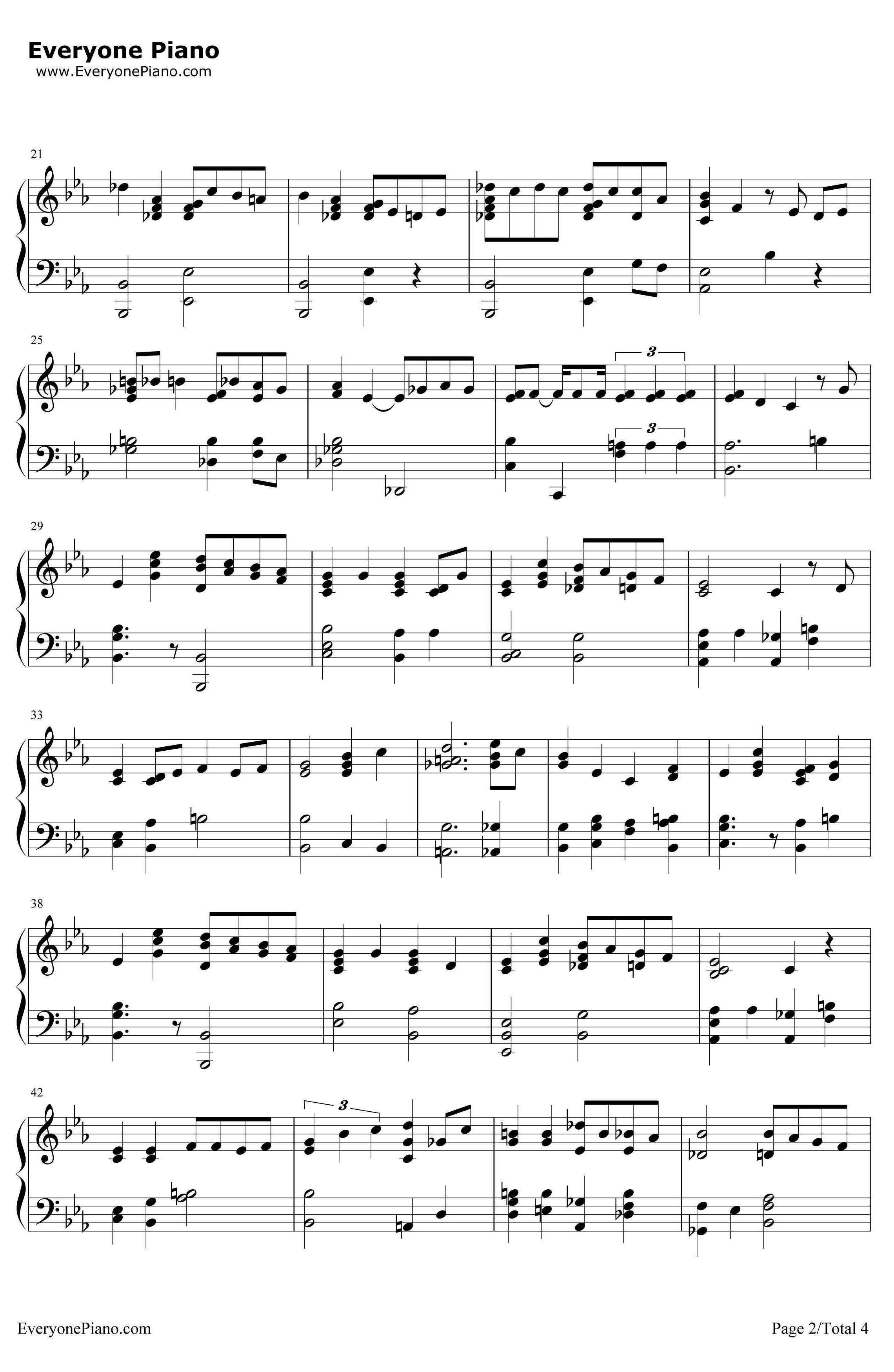 圣诞歌钢琴谱-ClassicChristmasMusic-经典圣诞歌曲2
