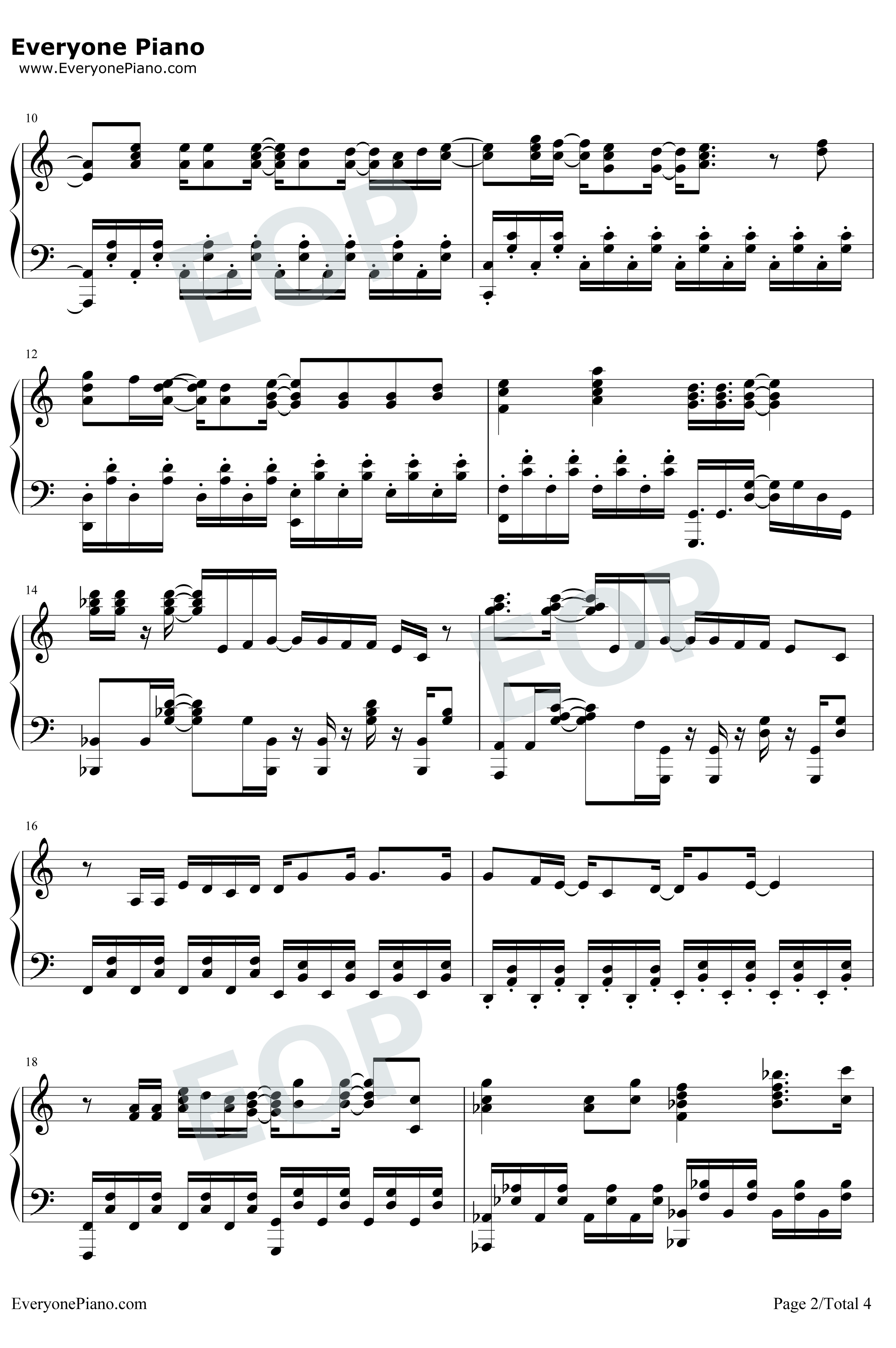 DeCIDE钢琴谱-SUMMONERS 2+2