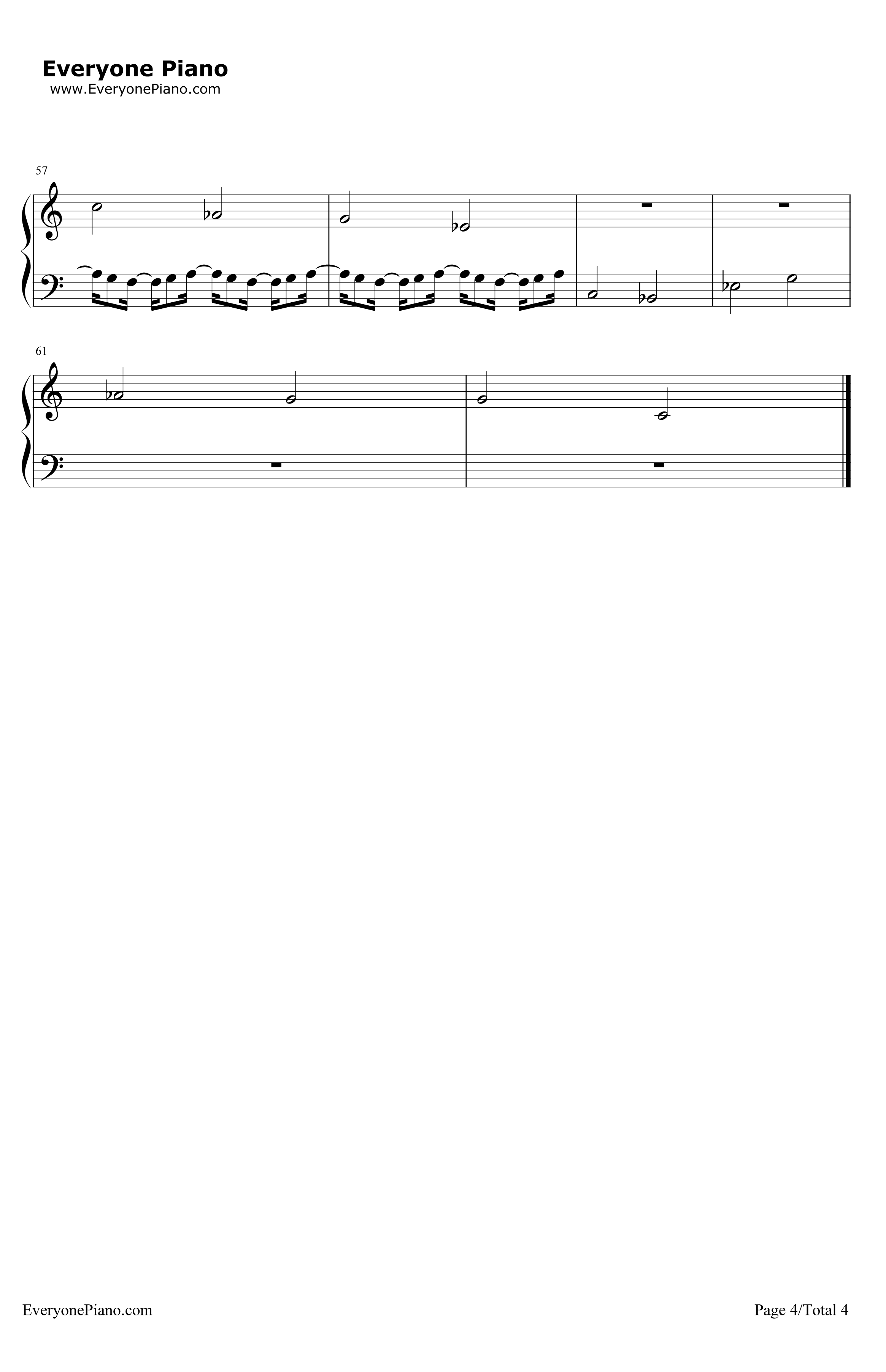 MYNAMEISSKRILLEX钢琴谱-Skrillex4