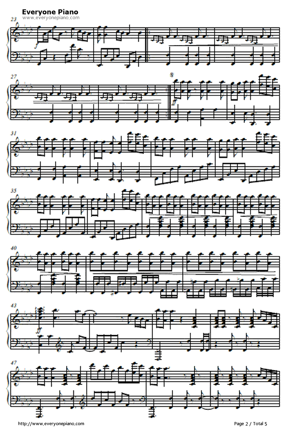 Levels(SkrillexRemix)钢琴谱-Avicii2