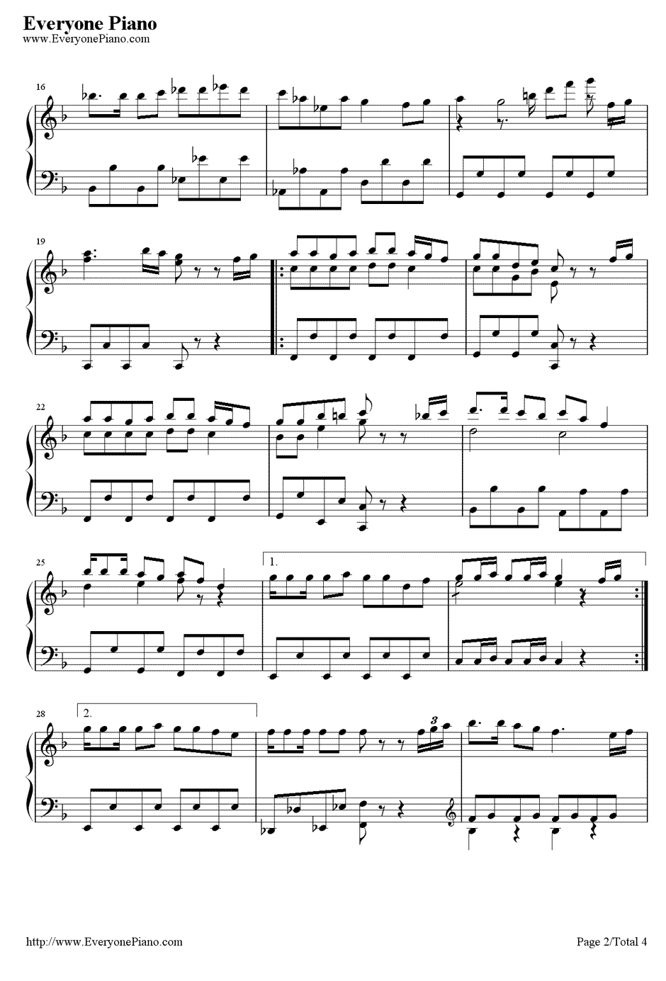 The Crystal Shard钢琴谱-星之卡比642
