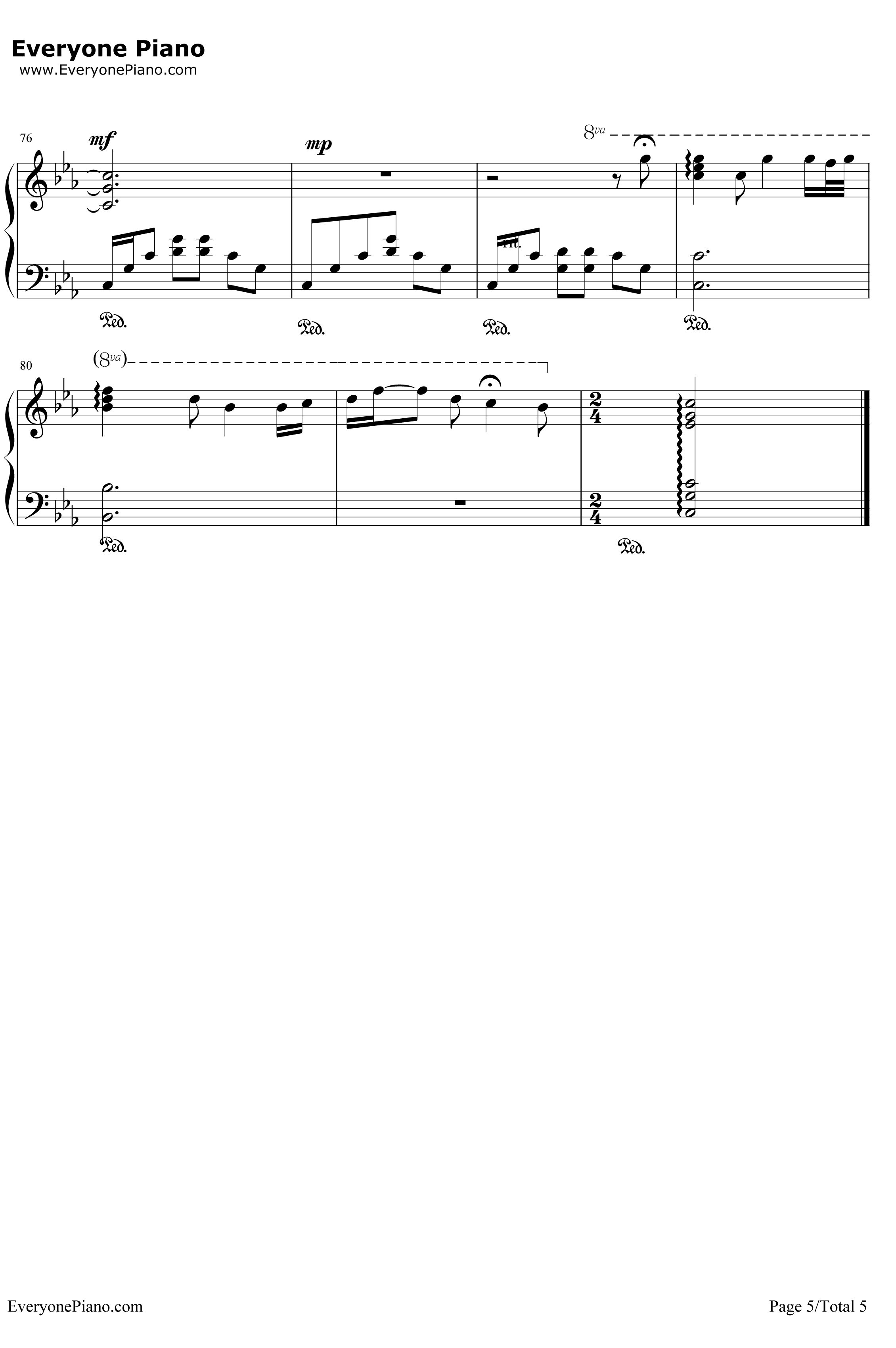 史班赛山钢琴谱-未知5