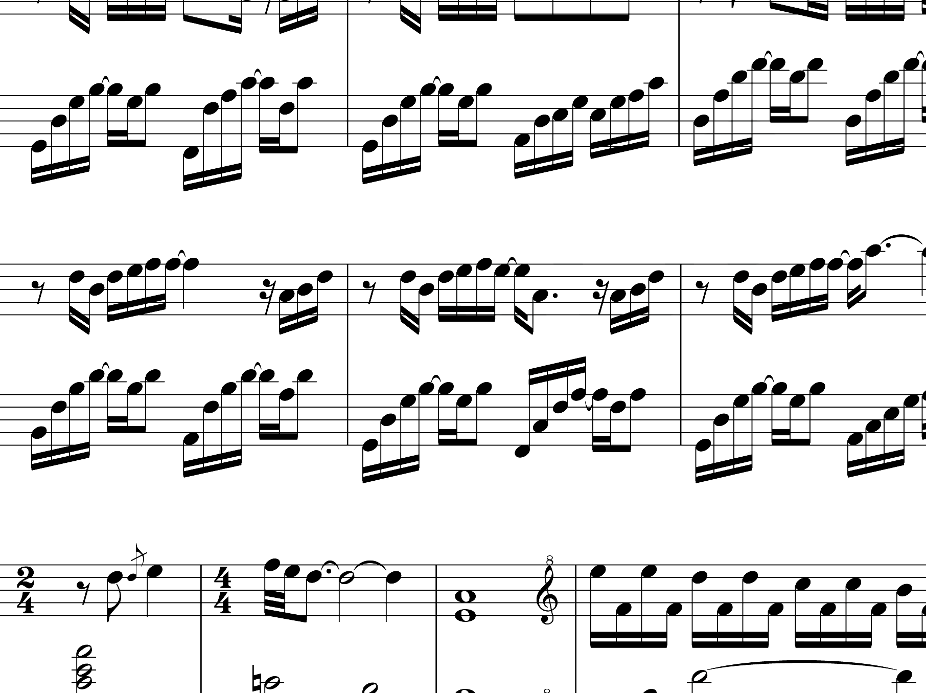 小情歌钢琴谱-苏打绿-是苏打绿的经典曲目-电影《六号出口》的插曲。