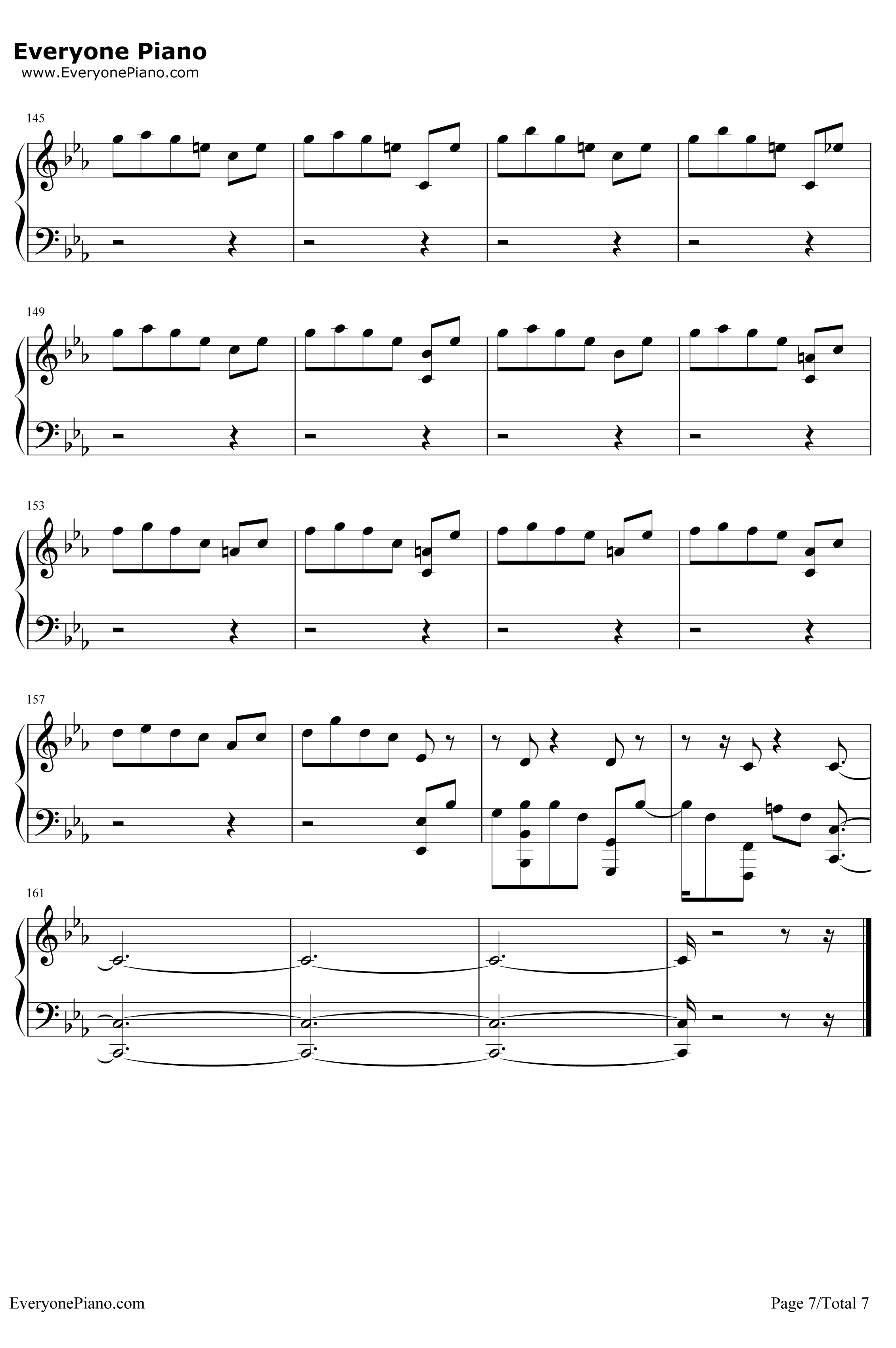 One Strange Rock钢琴谱-Zedd7
