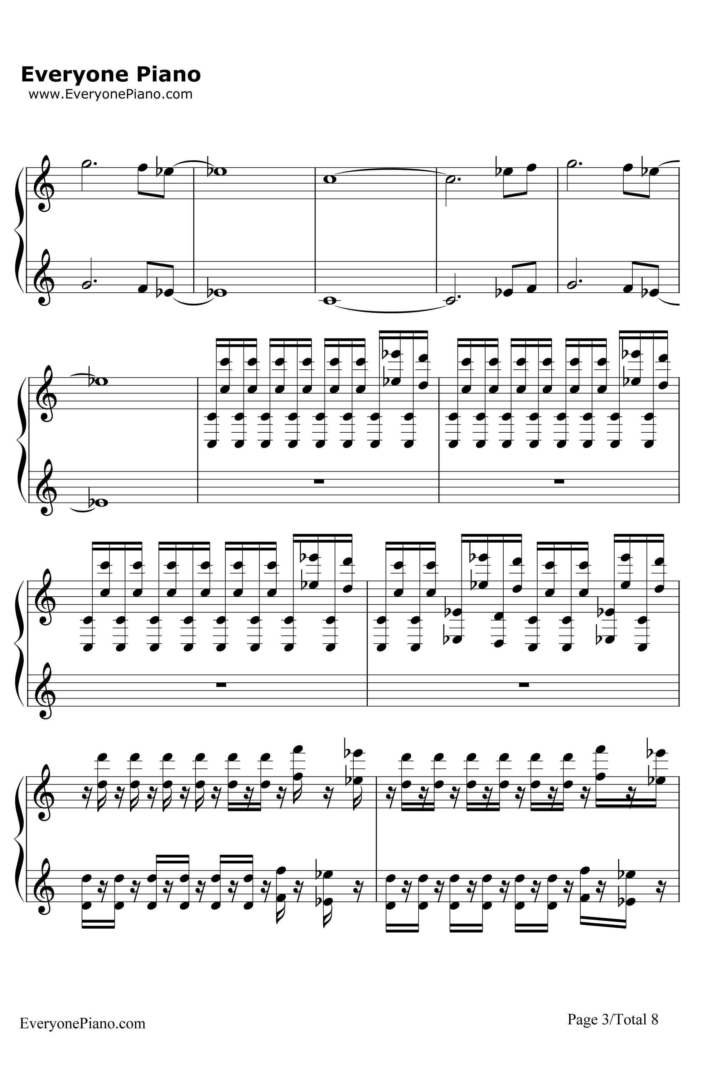 蜂鸟（Kolibre）钢琴谱-马克西姆Maksim3