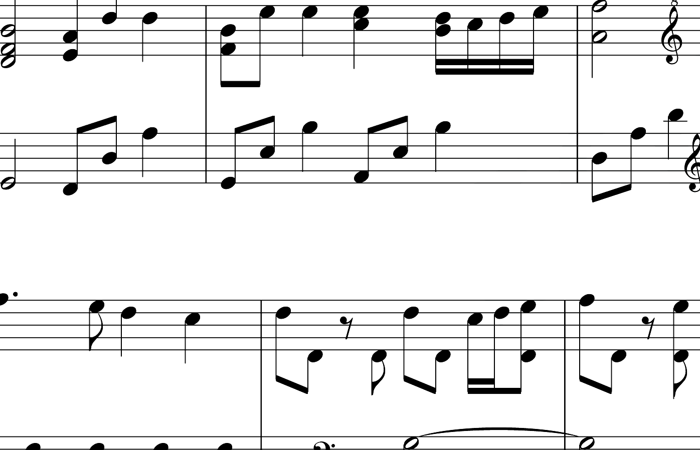 夏日大三角-夏の大三角钢琴谱-ryo-《美好的每一天 ～不连续存在～》原声音乐