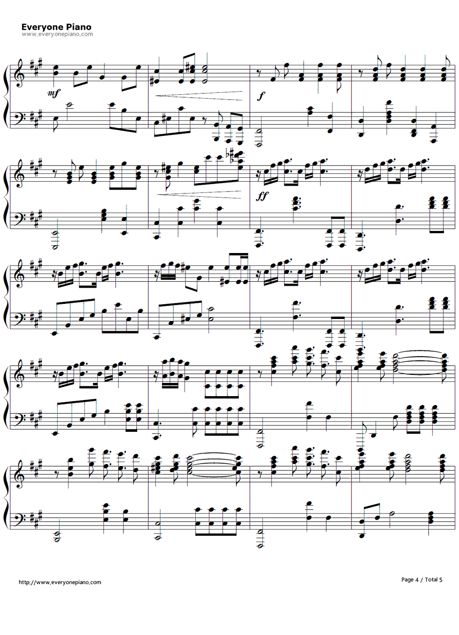 Gerudo Valley钢琴谱-PonyCanyon-塞尔达传说时之笛OST-ゼルダの伝説時のオカリナOST4