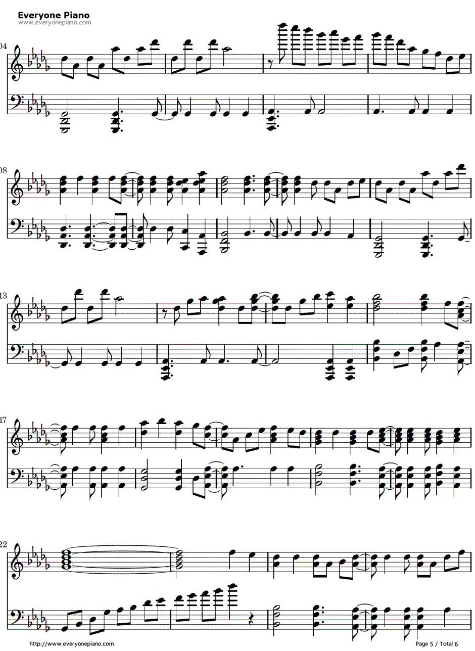 Do You Hear What I Hear钢琴谱-Bing Crosby5