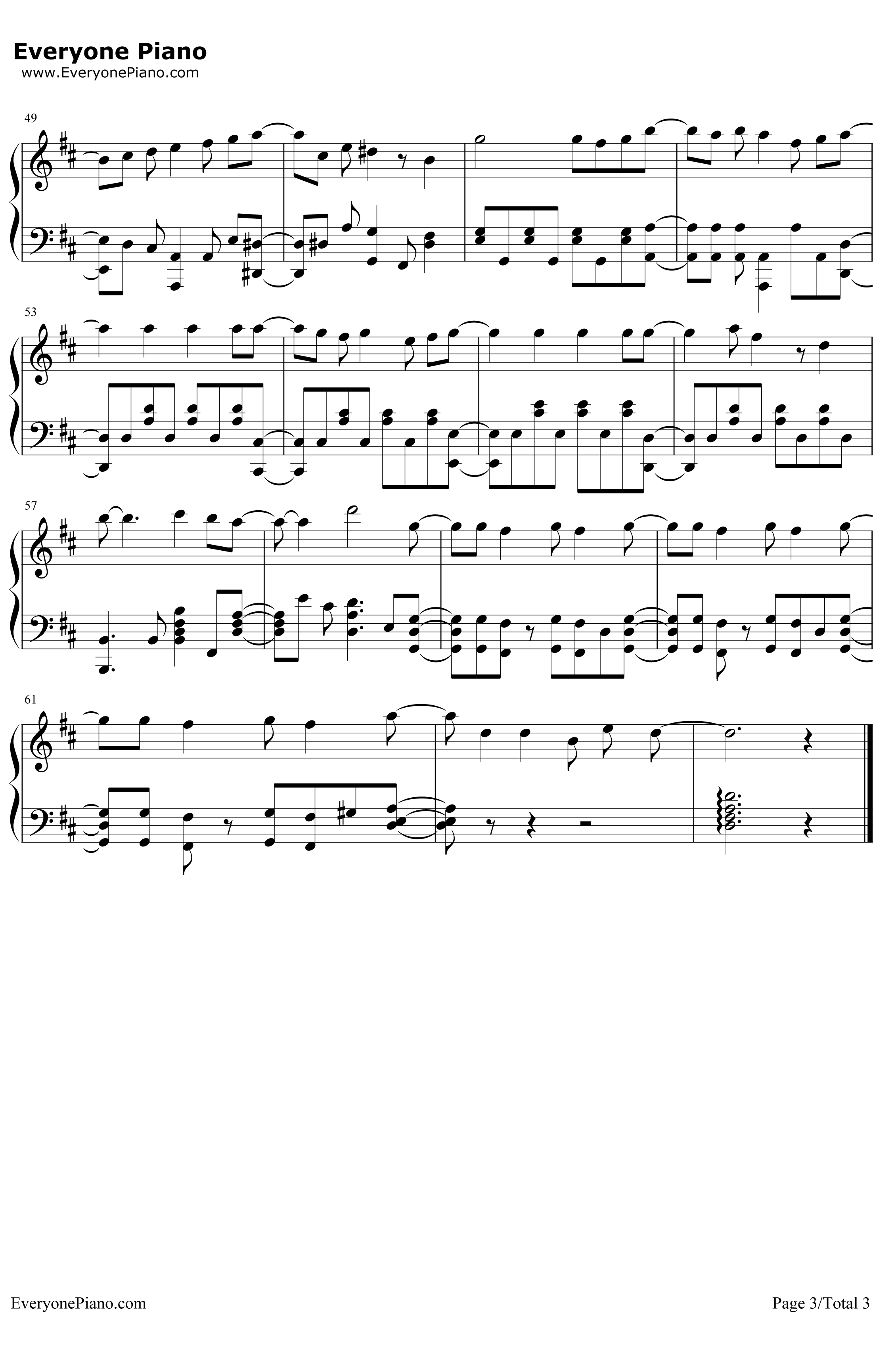 Nenene钢琴谱-STARTails☆-SlowStartOP3