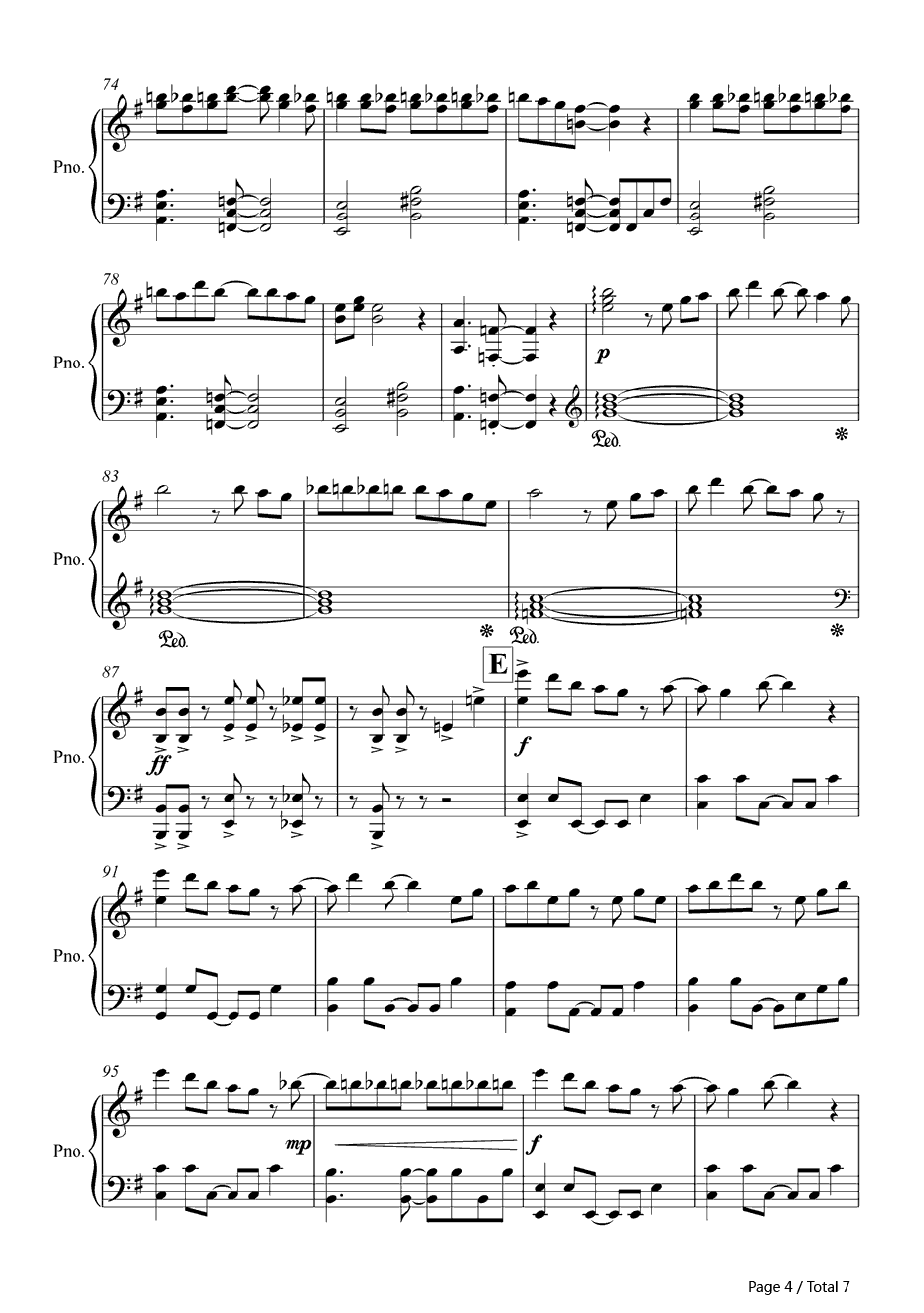 アウターサイエンス钢琴谱-IA4