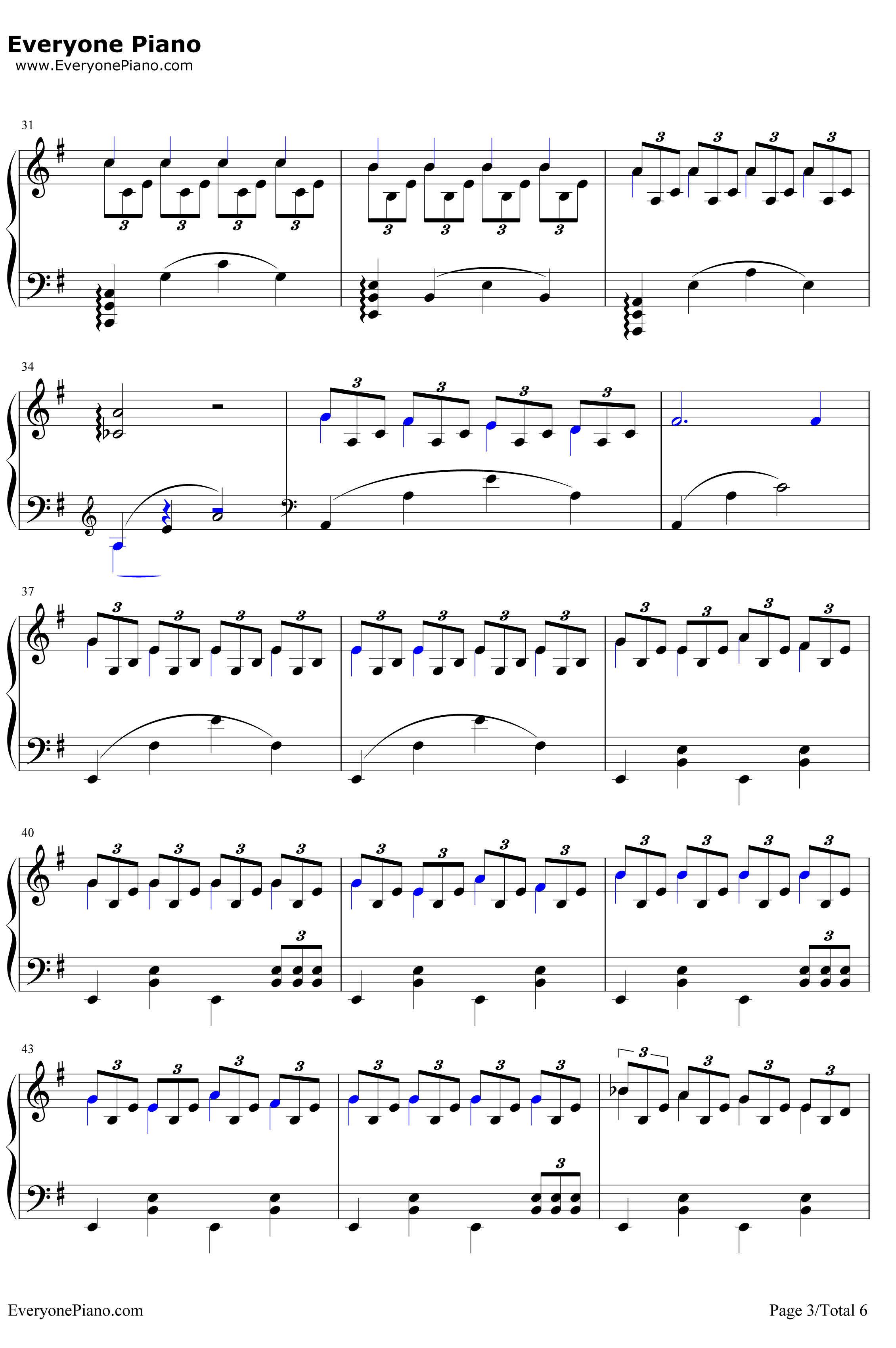 The Last of Us钢琴谱-GustavoSantaolalla-《美国末日》主题钢琴曲3