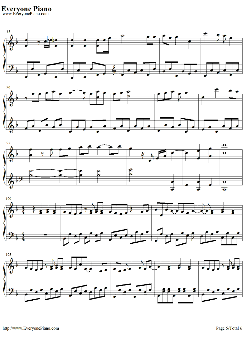 ミライボウル钢琴谱-ももいろクローバーZ桃色幸运草-龙之界点ED5