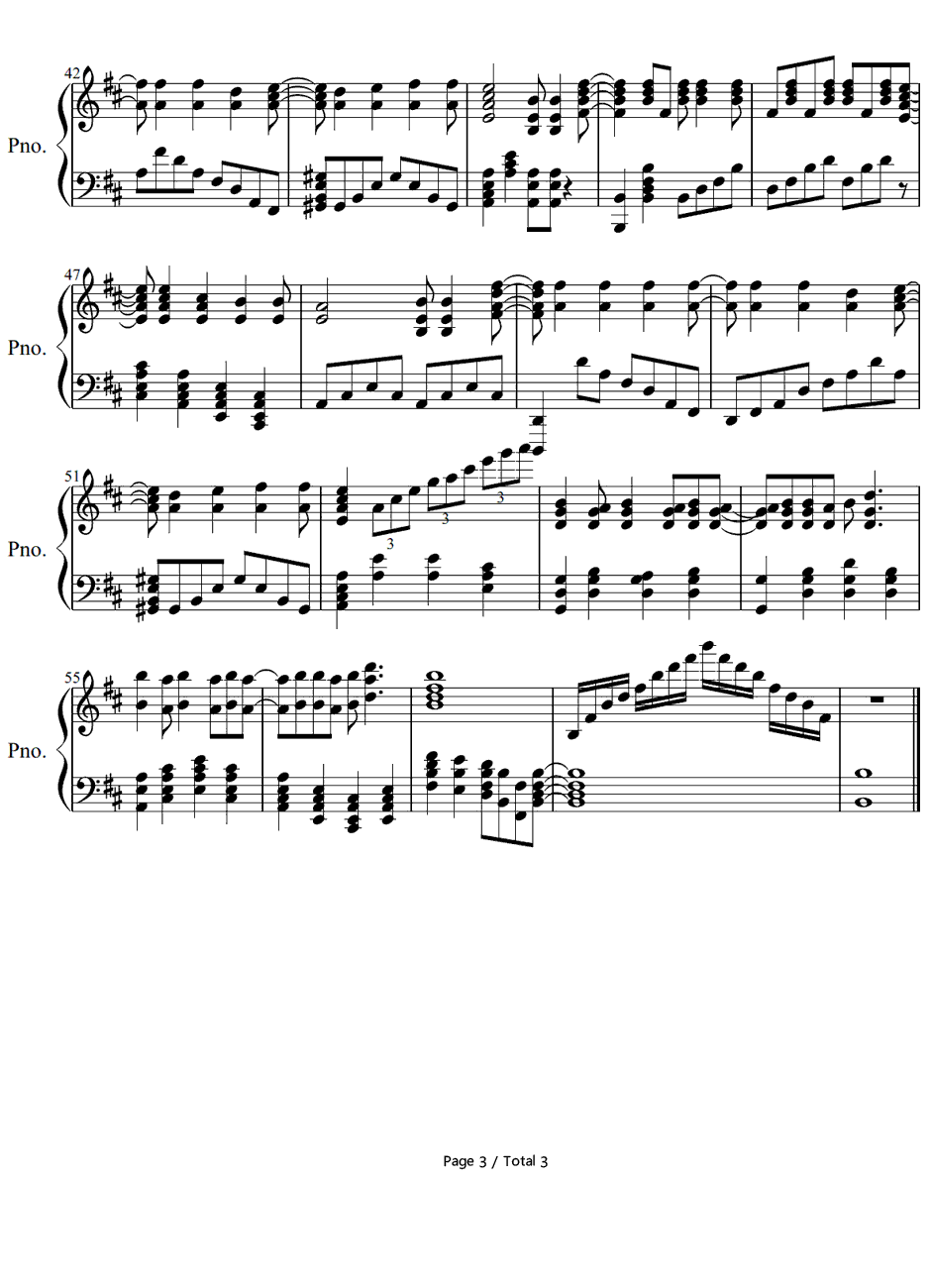 HEADHUNT钢琴谱-OKAMOTO'S-无头骑士异闻录×2承OP3