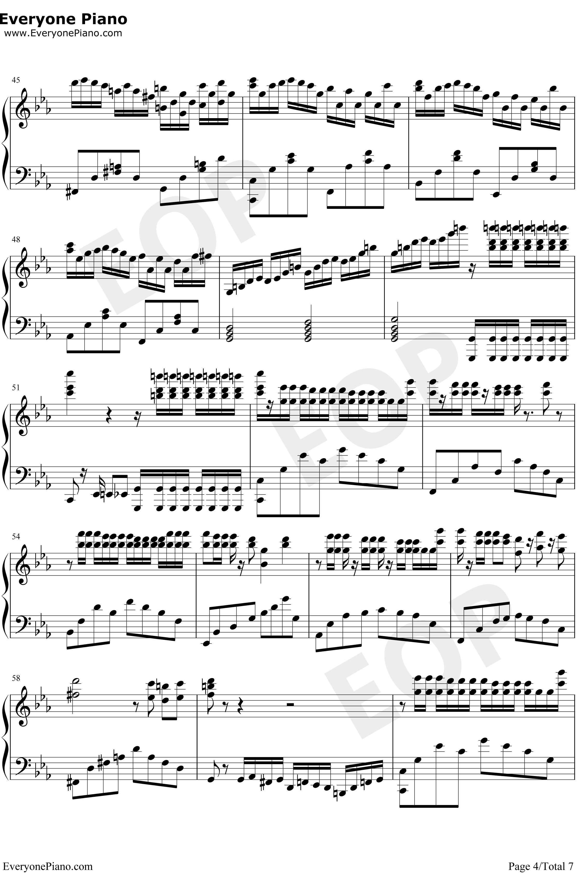 克罗地亚第二号狂想曲钢琴谱-ELLOCZ-克罗地亚第二号狂想曲4