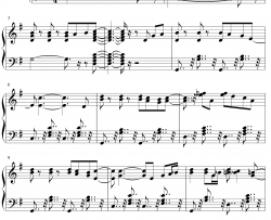 猫之步态舞钢琴谱-戴维·赫勒韦尔-经典爵士钢琴曲