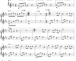 月光彼岸钢琴谱-Music゛◆Kゝ-原创音乐