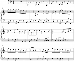Mojito钢琴谱-周杰伦-完整版-周董新歌，再次导致QQ音乐服务器崩溃