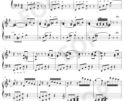 e小调奏鸣曲第一乐章钢琴谱-海顿