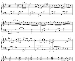 Pianissimo钢琴谱-初音ミク
