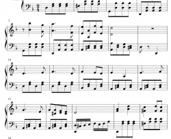 喀秋莎钢琴谱-马特维·勃兰切尔-完整版