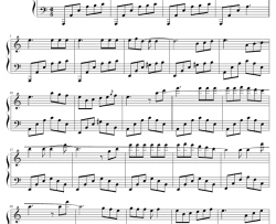 怀念的山谷钢琴谱-理查德·克莱德曼Richard Clayderman