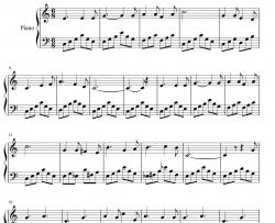 O Holy Night钢琴谱-AdolpheAdam阿道夫·亚当-神圣夜晚-圣善夜-圣诞歌曲
