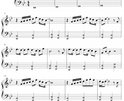尘海钢琴谱-毛不易-简单版-毛不易-三体主题曲