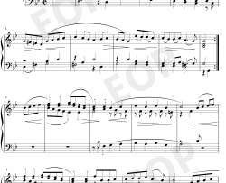 加伏特舞曲15钢琴谱-巴赫-巴赫初级钢琴曲集