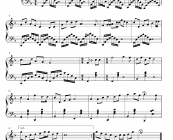 我的祖国钢琴谱-郭兰英-上甘岭主题歌