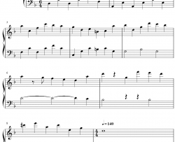 亨德尔的萨拉班德（Handel'sSarabande）钢琴谱-马克西姆MaksimMrvica