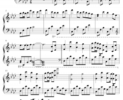 胧月钢琴谱-初音未来-完整版