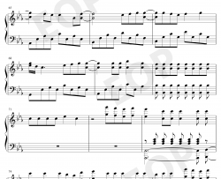 Handclap钢琴谱-Fitz&TheTantrums-神偷奶爸3宣传曲