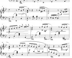 六月船歌钢琴谱-柴可夫斯基Tchaikovsky