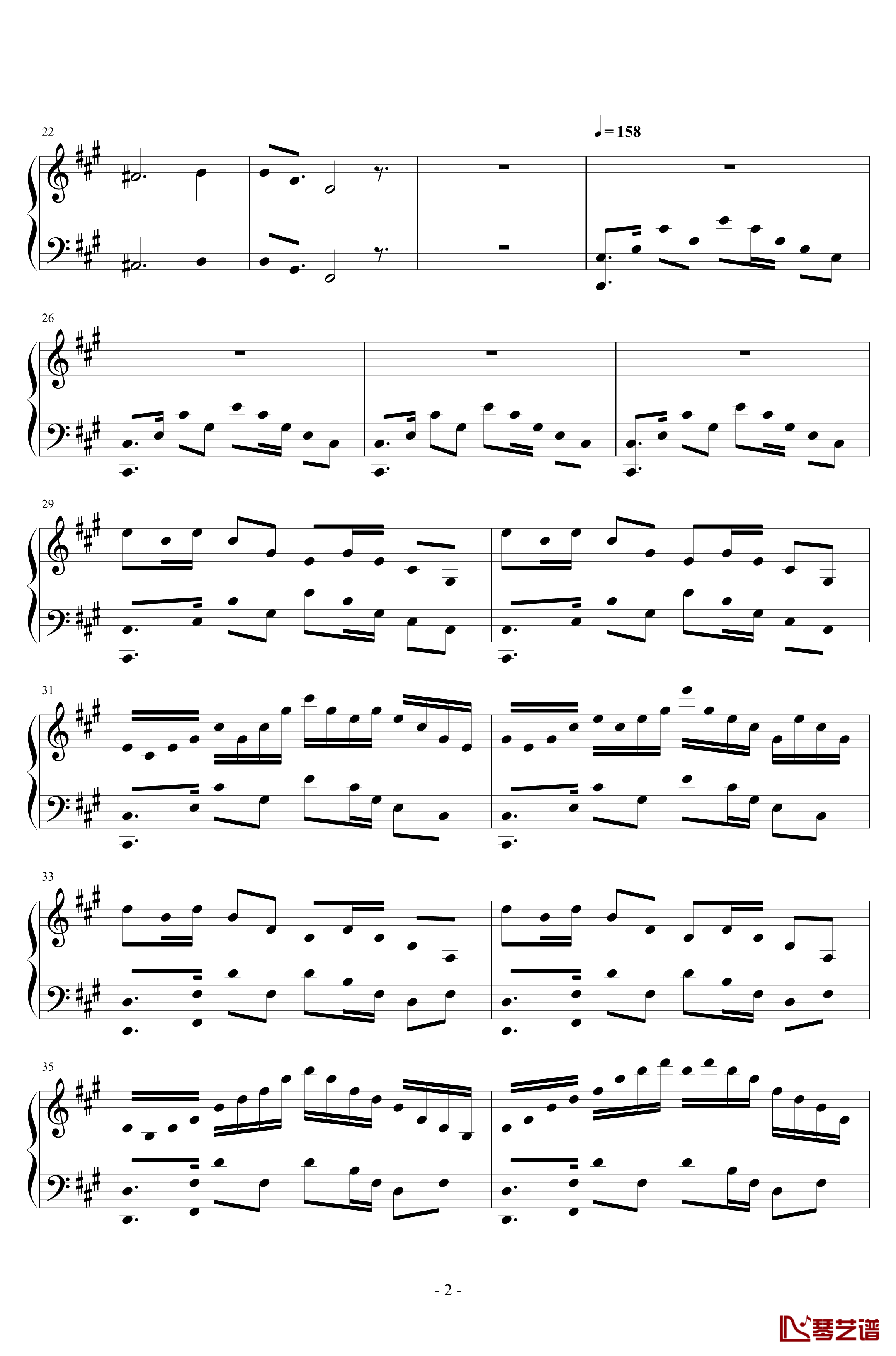 黄昏回旋曲钢琴谱-LN原创-pltp20176211137- Op.12