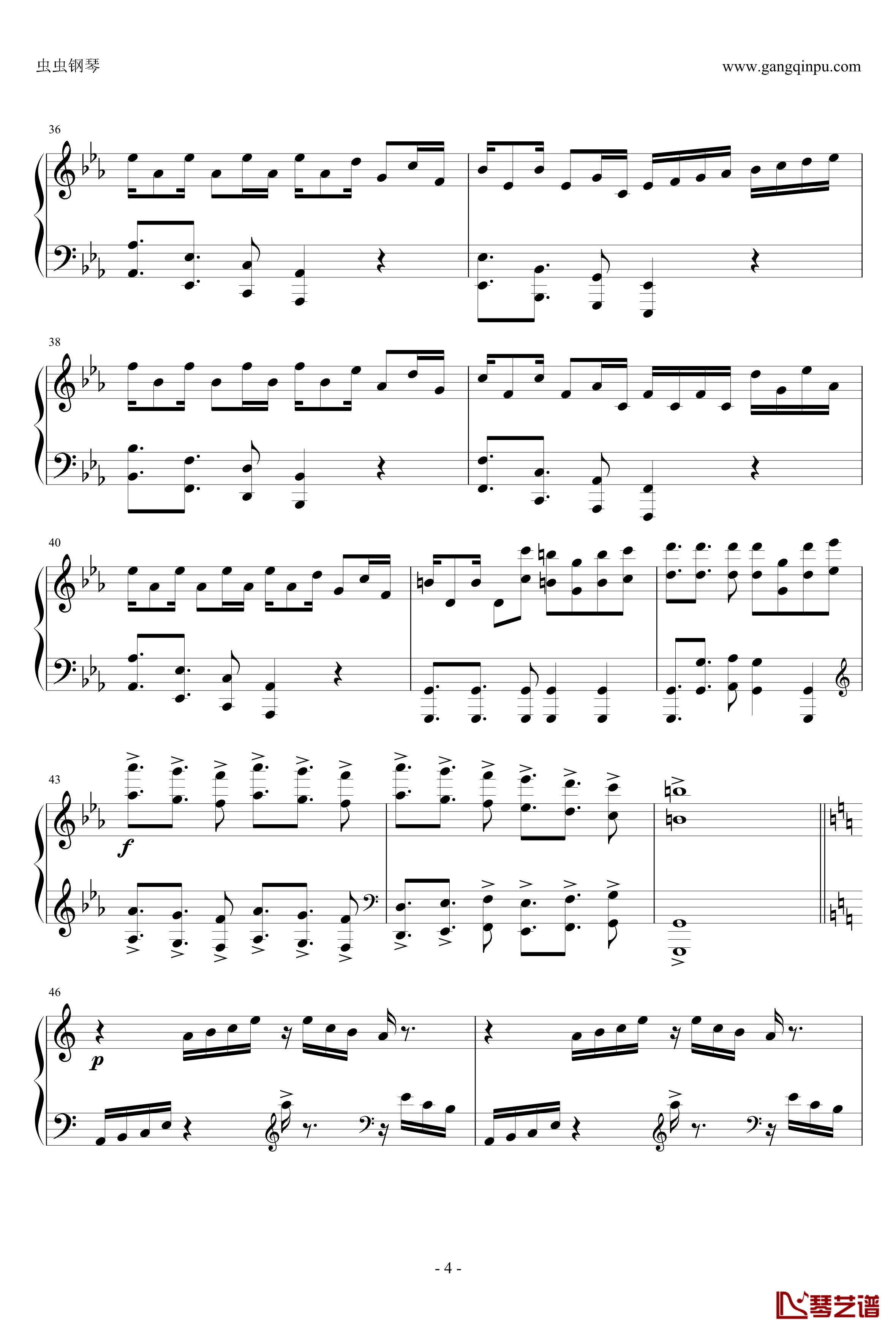 Samba De Roda钢琴谱-马克西姆-Maksim·Mrvica4