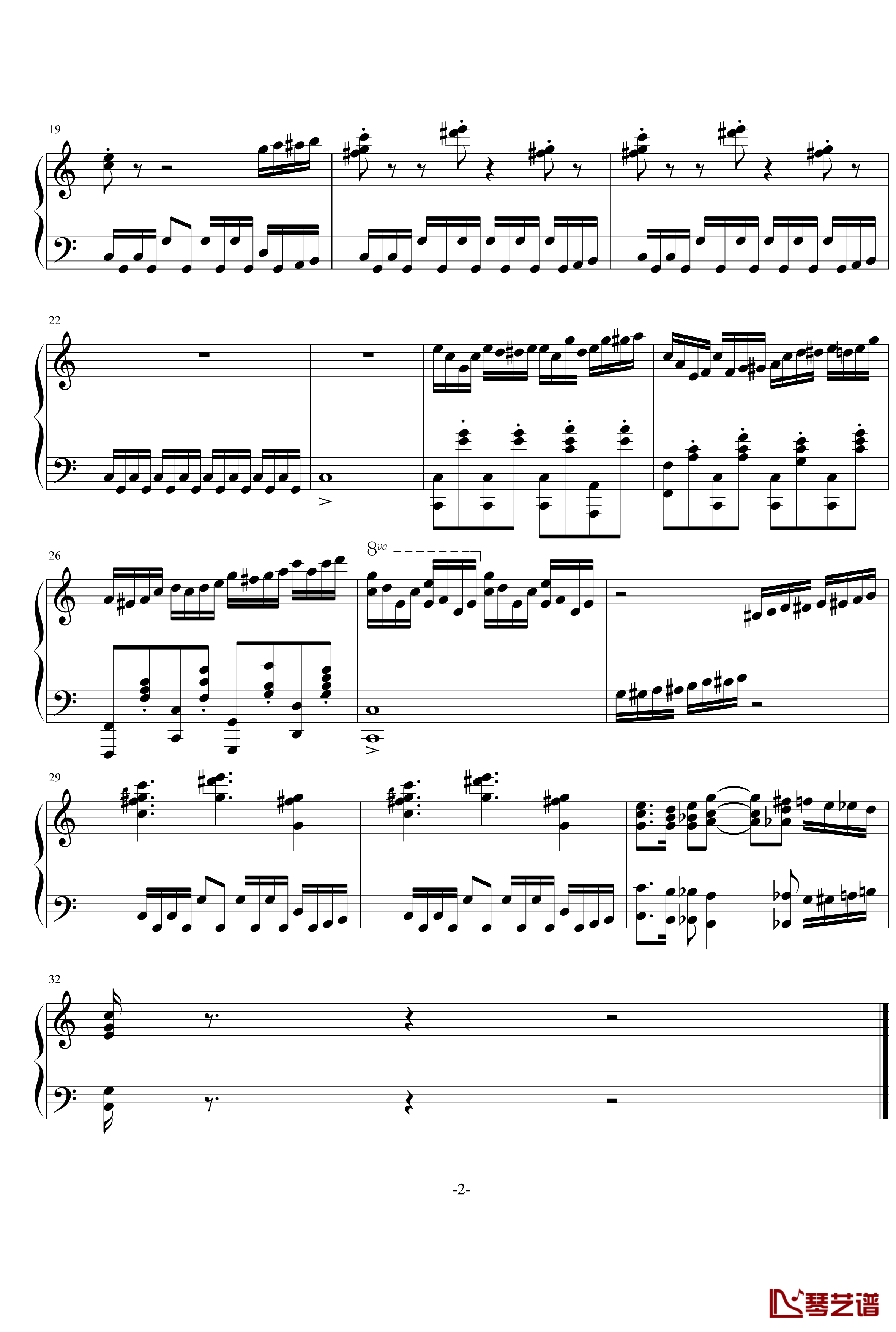 Beijing Jazz钢琴谱-北平乐师2