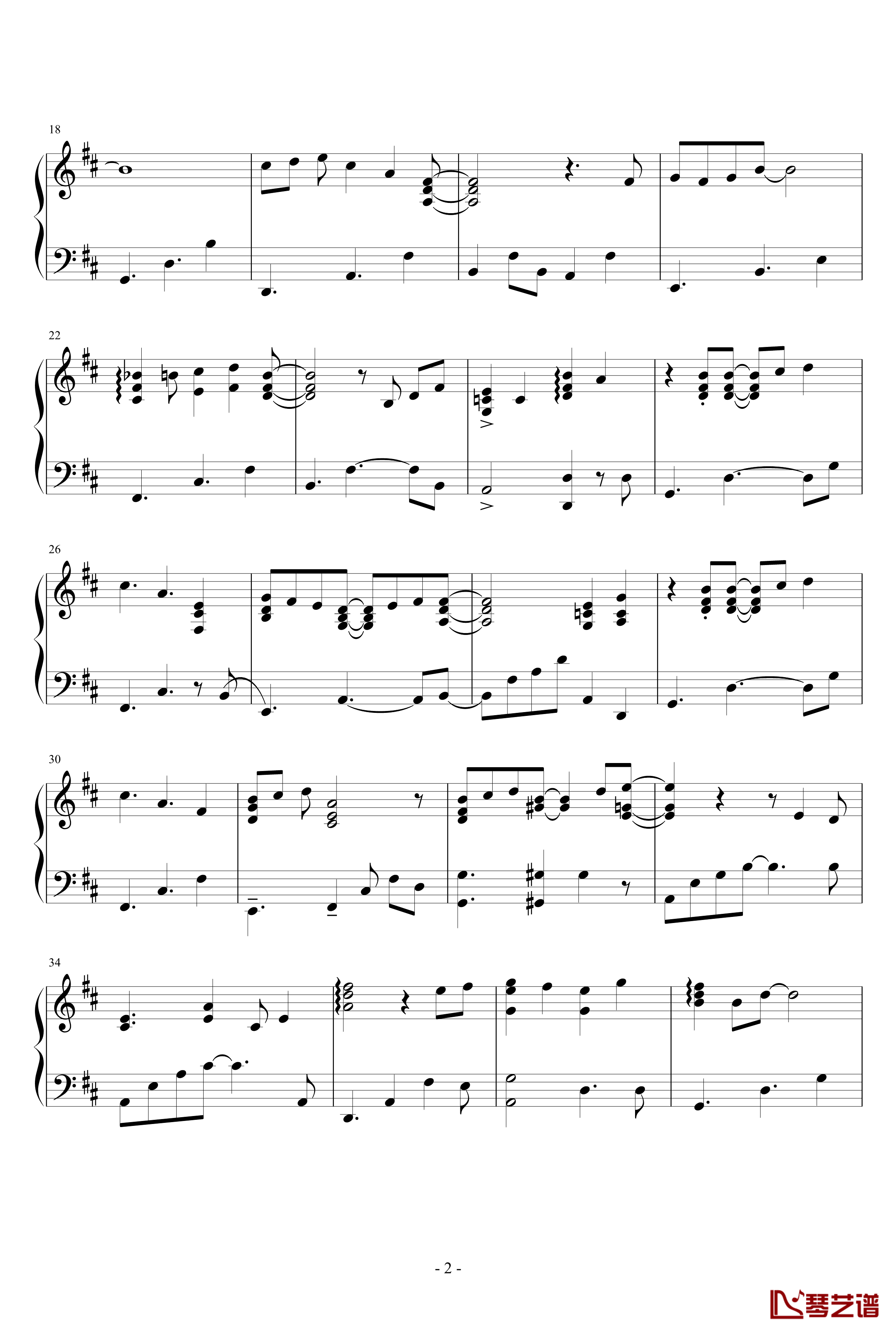 千鶴钢琴谱-LEAF PIANO COLLECTION VOL.1-Leaf2
