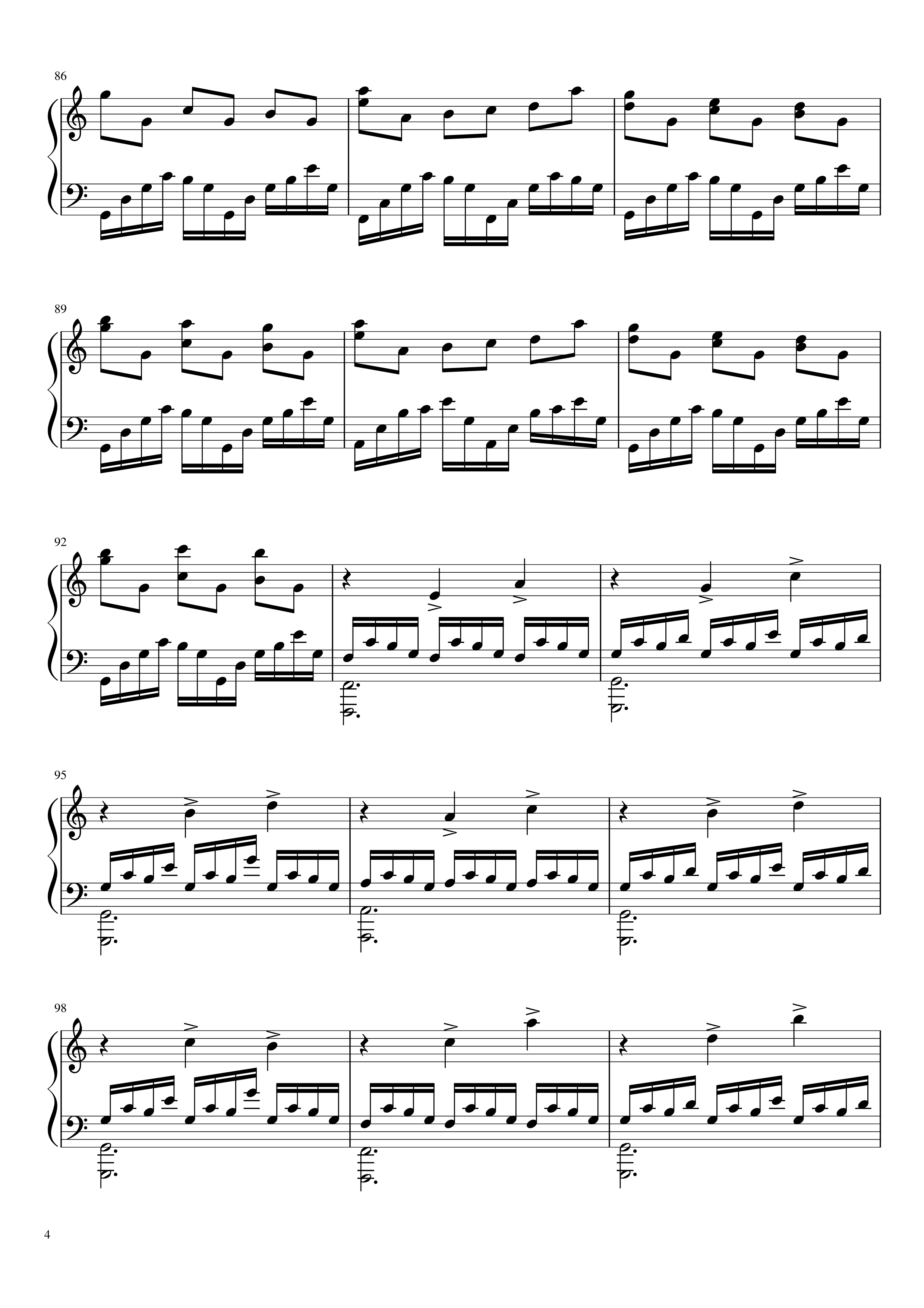 冥钢琴谱-yewwc4
