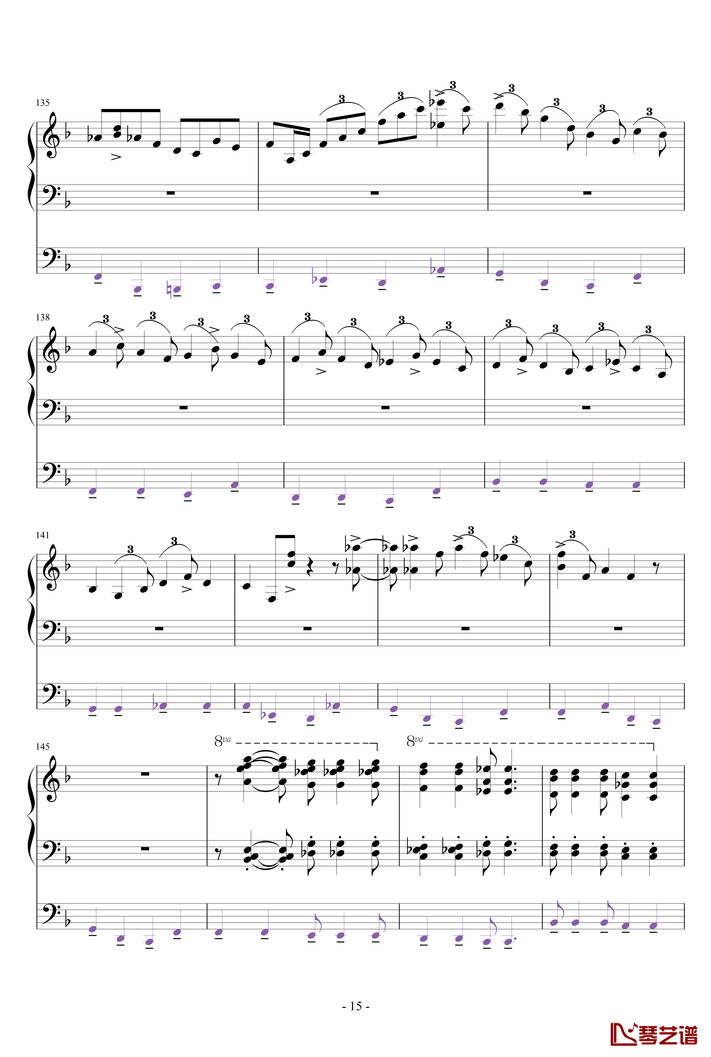 Carolina shout钢琴谱-爵士-oscar peterson15