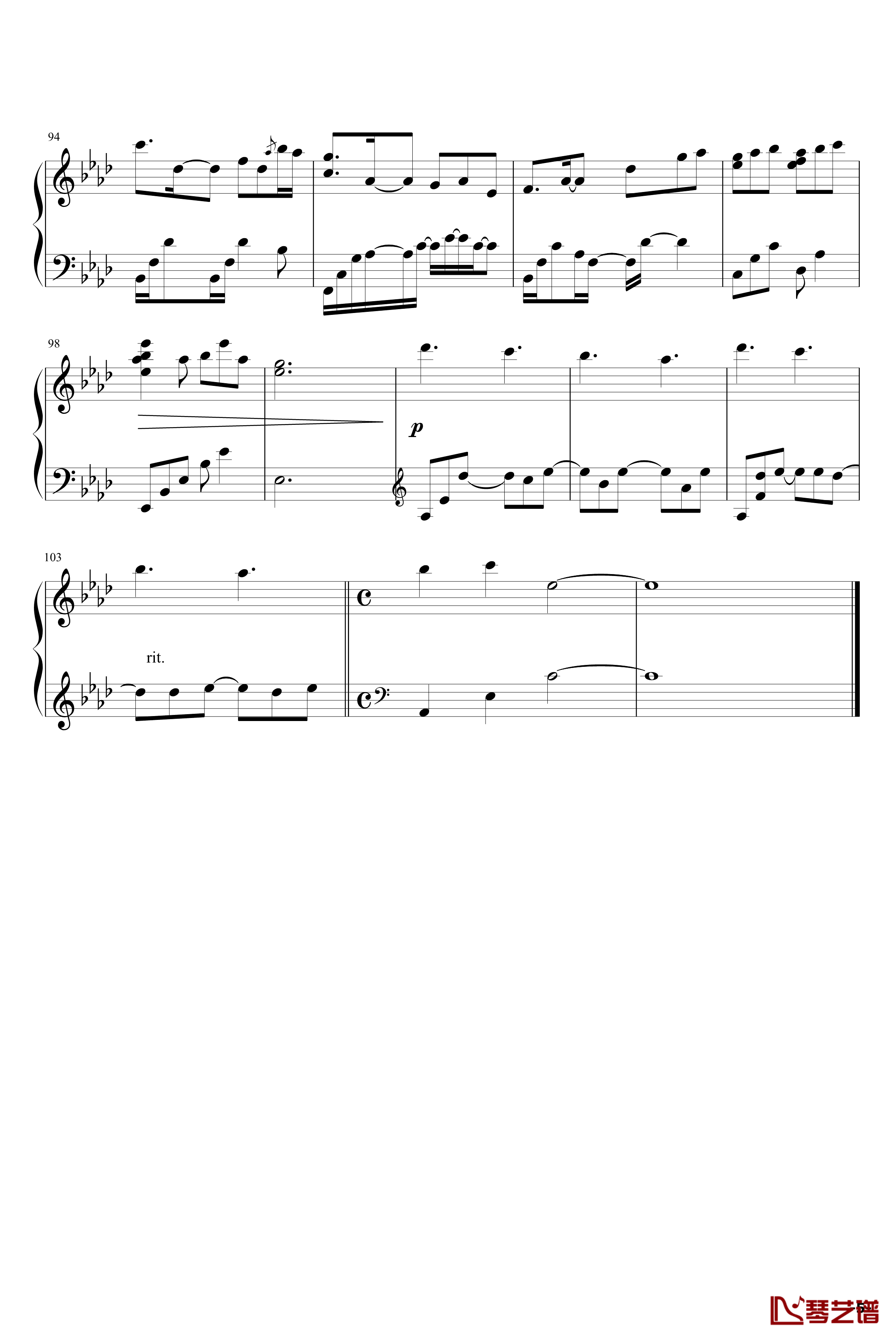 Ribbonized钢琴谱-Yiruma5