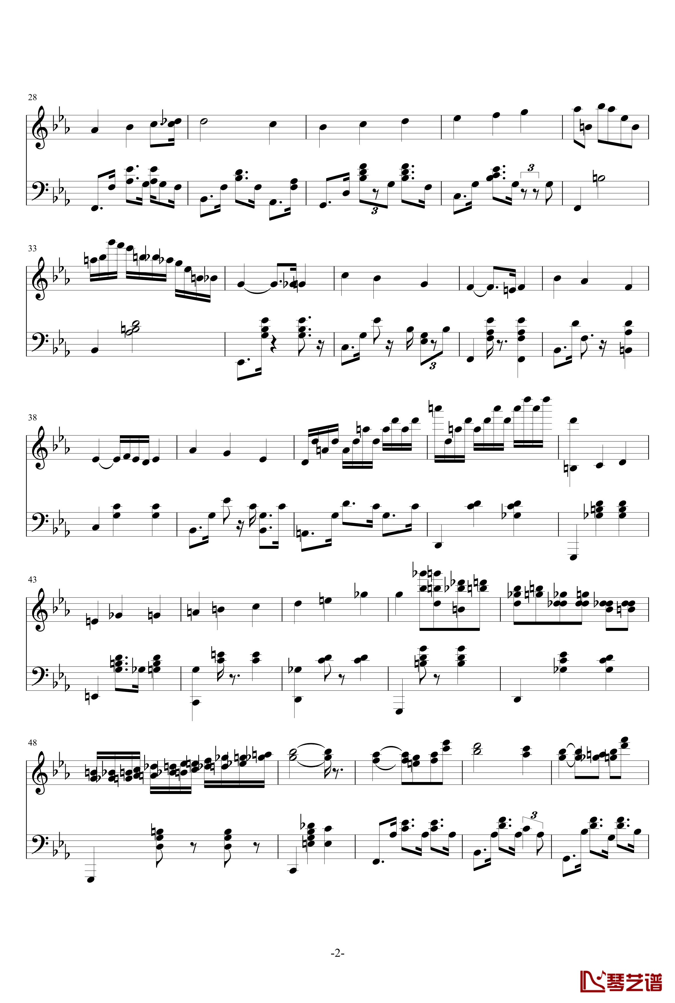 magic waltz钢琴谱-原版琴谱-PDF-海上钢琴师2