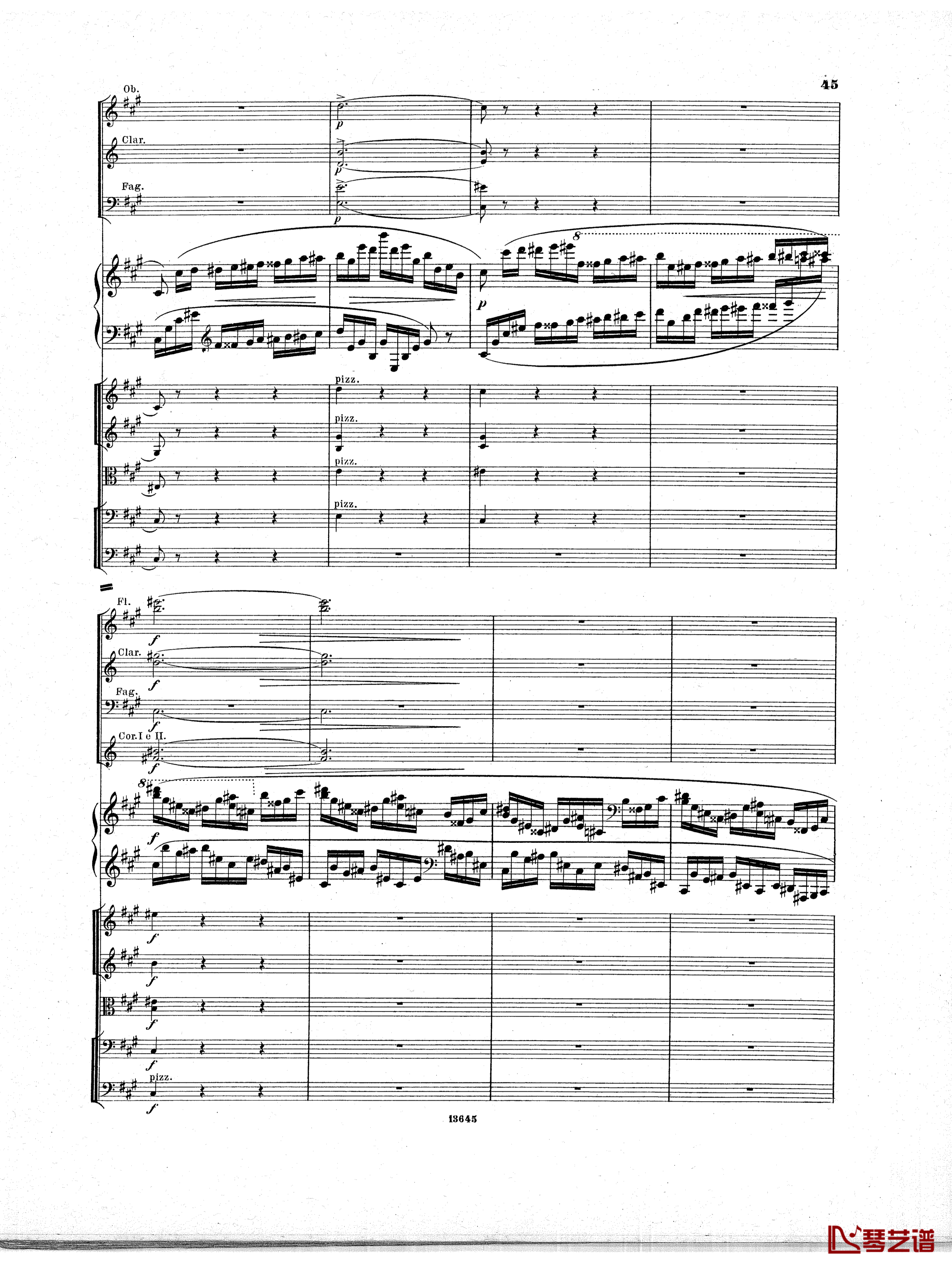 Lyapunov 降E小调第一钢琴协奏曲 Op.4钢琴谱-Lyapunov44